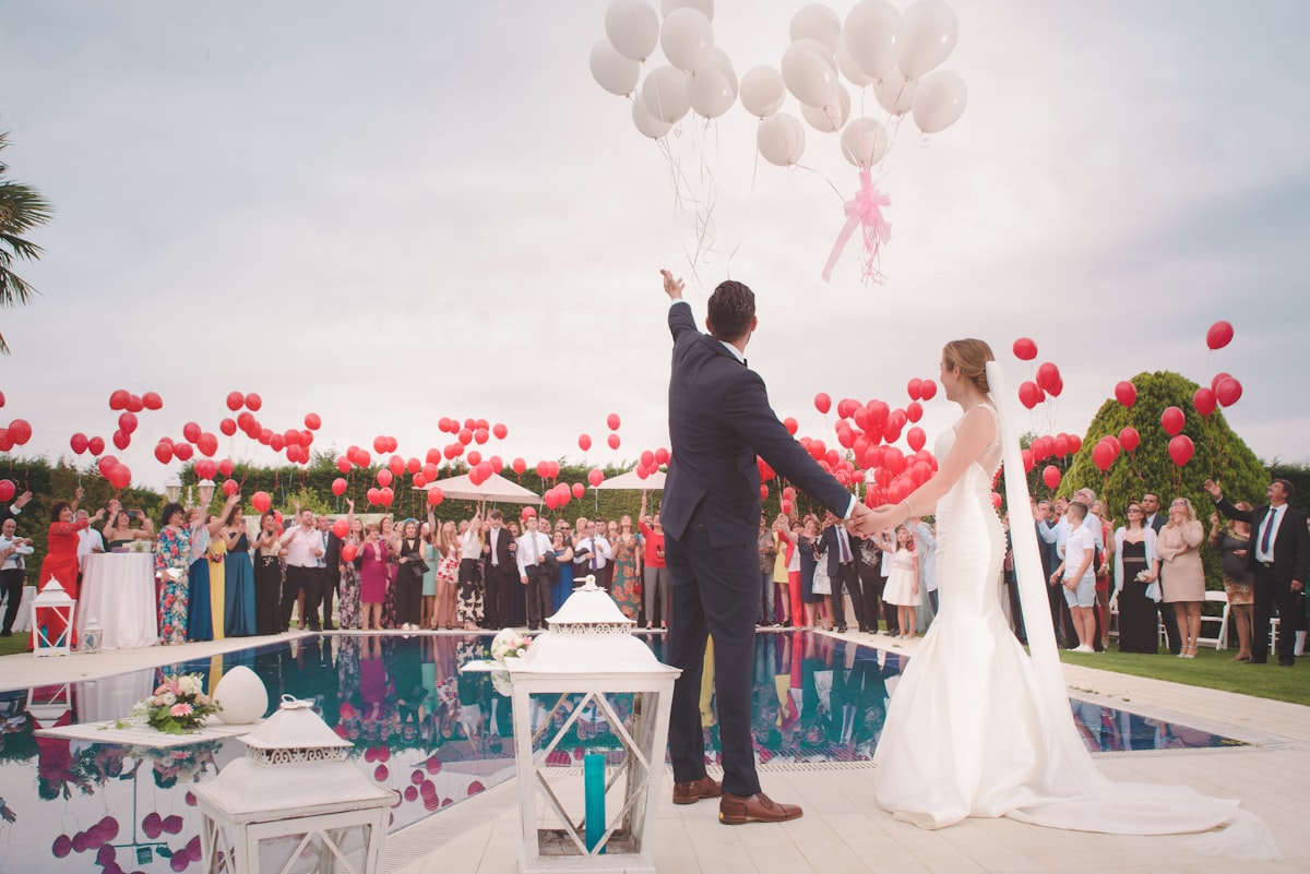 Dream wedding celebration